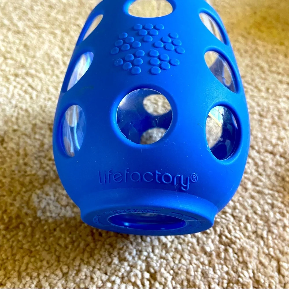 Lifefactory Indigo Blue Wine Glass